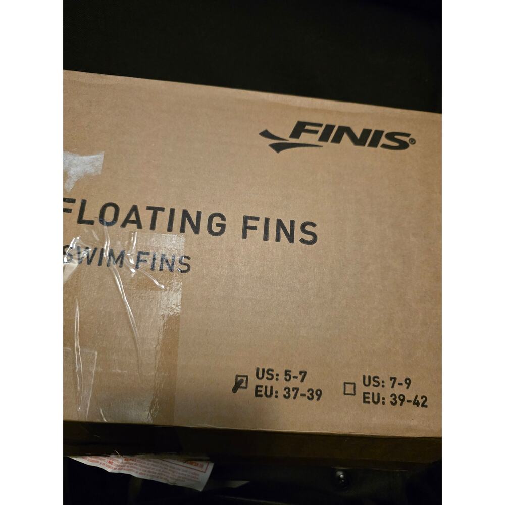 Finis Long Floating Fins Size US  5-7 - Picture 5 of 5
